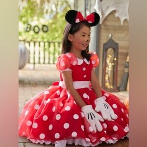 POTTERY BARNKIDS,MinnieMousedress,Size7-8,Disney,Nodamage,Amazing